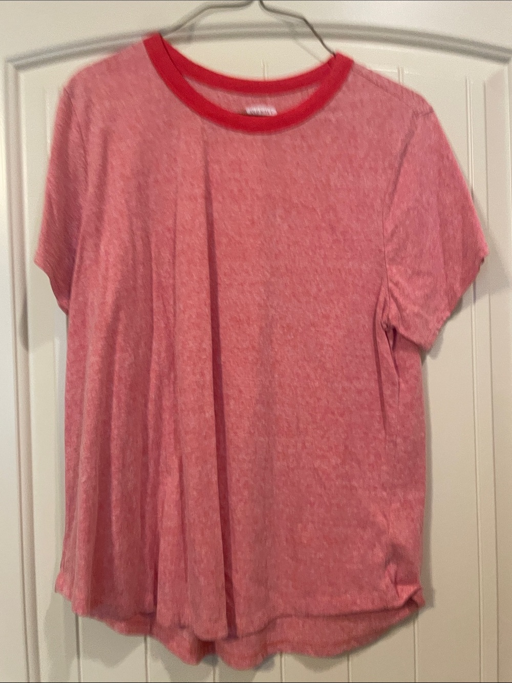 Old Navy Heathered Orange Short Sleeve Tee